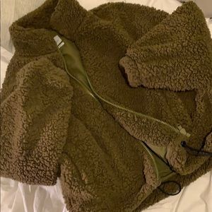Urban outfitters sherpa coat